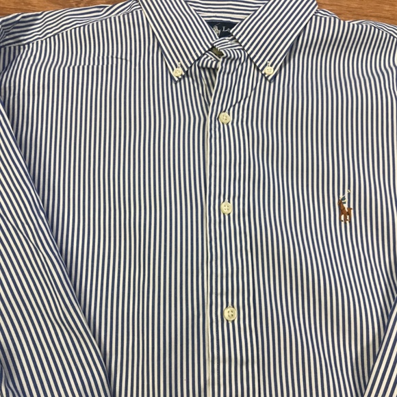 Ralph Lauren 15.5 button down shirt - Picture 2 of 7